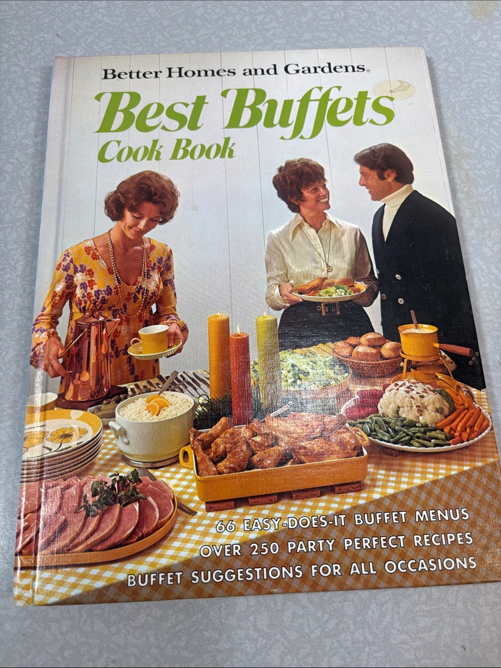 Better Homes And Gardens Best Buffets Cookbook 1974